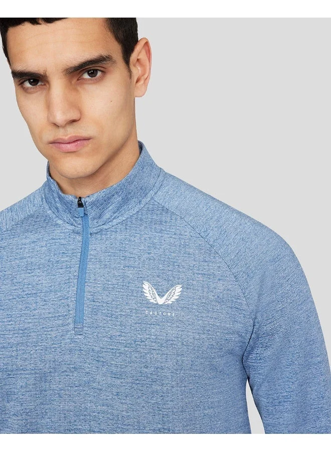 كاستور أساسيات أساسية بسحاب ربع - أزرق